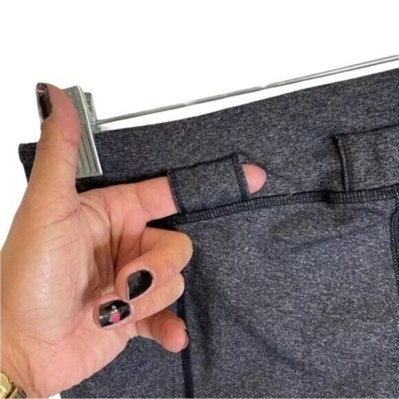 Lululemon Belt It Out Crop Pants Gray Size 6 - Picture 6 of 11